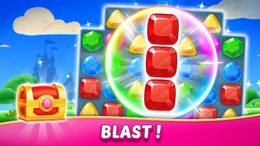 Jewel Blast Time - Match 3 screen 4